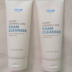2 - ATOMY EVENING CARE FOAM CLEANSER - NEW AND SEALED - SET OF 2